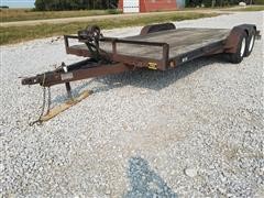 T/A Tilt Flatbed Trailer 