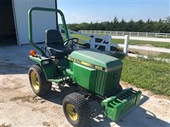 John Deere 6555 4WD Lawn Tractor 