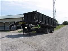 2008 Big Tex 250DU-18 T/A Electric Dump Trailer 