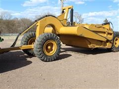 Caterpillar #80 4 Wheel Pull Type Dirt Scraper 