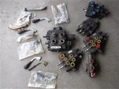 Dual Spool Hydraulic Valves/Single Spool Hydraulic Valve And Levers 