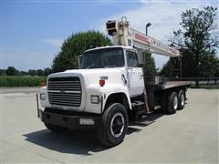 1988 Ford L8000 16 Ton T/A Boom Truck 