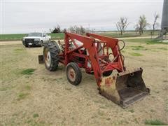 1954 Ford NAA 2WD Tractor W/Loader & Blade 