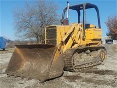 John Deere 555A Track Loader 