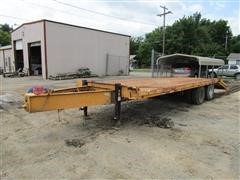 2000 May T/A Equipment Trailer 