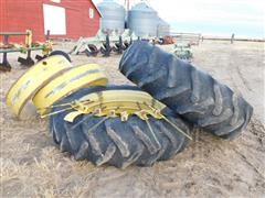 38" Clamp-On Duals 