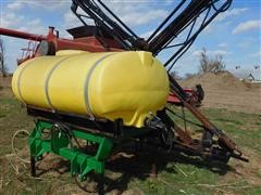 Schaben 500 Gallon Elliptical Tank 3 Pt Sprayer W/60' Hydraulic Fold X-Booms 