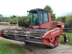 Hesston 6550 Self Propelled Windrower 