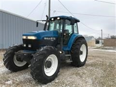 1996 New Holland 8770 MFWD Tractor 