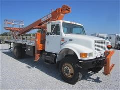 1998 International 4800 Crane Truck 