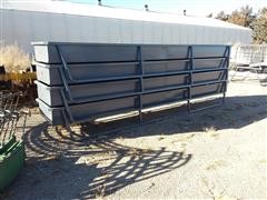 L-H Mfg Steel Feed Bunks 