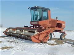 1980 Hesston 6550 Self-Propelled Windrower 