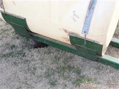 150 Gallon Poly Saddle Tanks W/Tractor Mounting & Tank Support Saddles ...