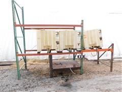 Bulk Oil Rack & Totes 