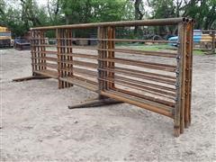 D&S Welding Tall Heavy Duty Freestanding Livestock Panels 