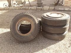 10.00-20 Tires With Split Rims 