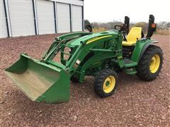 2015 John Deere 3046R MFWD Compact Utility Tractor 