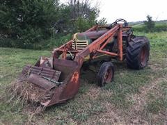 1949 Oliver 88 Standard 2WD Tractor W/Loader 
