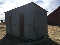 Portable Grain Storage Shed 