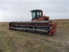 Hesston 6550 Windrower 