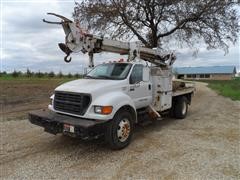 2000 Ford F750 Digger Derrick 