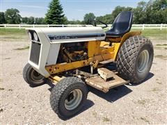 1975 International Cub Lo-Boy 185 Tractor W/Belly Mower 