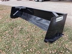 2018 Wemco SB-8 Snow Pusher/Box Scraper Skid Steer Attachment 