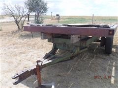 Homemade Hay Trailer On Truck Axle 