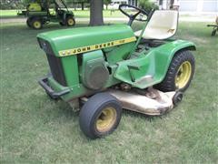 1968 John Deere 112 Garden Tractor/Mower 
