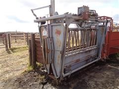 Dodge Livestock Equipment Commercial Hydraulic Squeeze Chute 