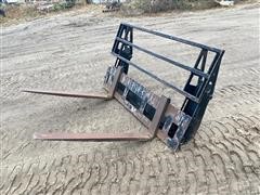 New Holland 7614 Loader Pallet Forks 