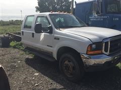 2000 Ford F550 XLT Super Duty Cab And Chassis 