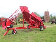 KUHN 1034 3-Wheel Non-Hydraulic Bale Accumulator 