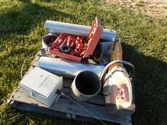 Pipe Treader And Case, Cement Saw, Wireless Controller 