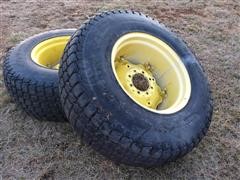 Galaxy Mighty Mow 17.5L24 Tuff Tires & Rims 