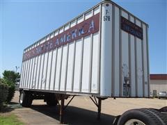 1985 Roadsi Dry Van Pup Trailer 