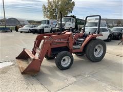 1992 Massey Ferguson 1140 4WD Compact Utility Loader Tractor 