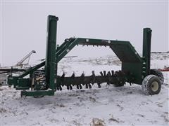 2014 Midwest Bio System Aero Master PT-170 14' Pull Type Compost Windrow Turner W/Transport Kit 