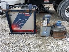 Red-D-Arc E500 Welder And Wet Kit Pumps For Trucks 