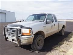 1999 Ford F250 4x4 Extended Cab Pickup 