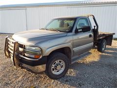 2001 Chevrolet 2500 Hd Flatbed Pickup, 4X4 