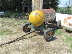 Butler 500 Gal Propane Tank With Running Gear 