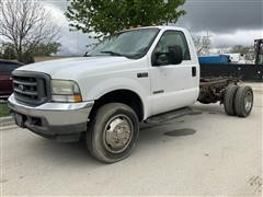 2004 Ford F550XL Super Duty 2WD Cab & Chassis 