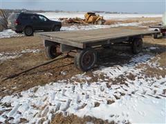 Flat Bed Bale Wagon 