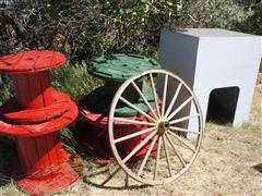 Wagon Wheel, Dog House, Cable Reels 