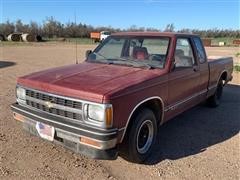 1991 Chevrolet S10 Extended Cab Pickup 