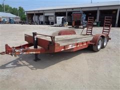 1999 Mac Lander T/A Flatbed Trailer 