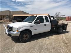2003 Ford F350 XLT SuperDuty Flatbed Pickup 