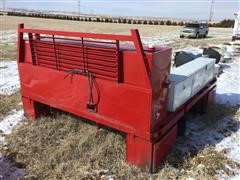 Dually Service Bed W/Fuel Tank & Toolboxes 