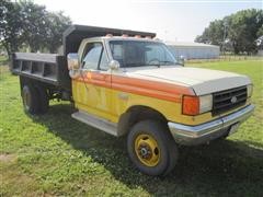 1988 Ford F350 Dump Truck 